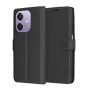 Калъф за Oppo A40 4G / A60 5G - Кожено Протектор - Черен