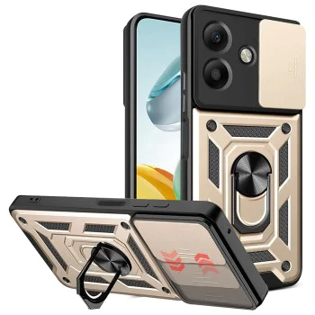 Калъф за Oppo A40 4G / A60 5G - Techsuit - CamShield Series - Златист