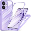Калъф за Oppo A40 4G / A60 5G - Techsuit - ColorVerse 360 ​​Series + Screen Protector - Лилав
