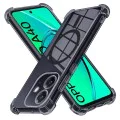 Калъф за Oppo A40 4G - Techsuit - Удароустойчив Clear Silicone MagSafe - Опушено Черен