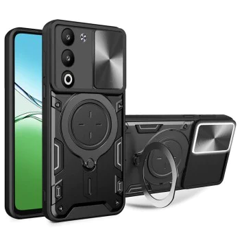 Калъф за Oppo A5 4G / A5 5G - Techsuit - CamGuard Pro - Черен