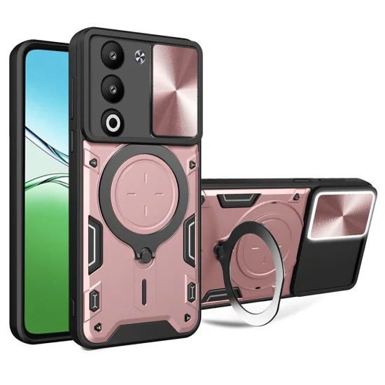 Калъф за Oppo A5 4G / A5 5G - Techsuit - CamGuard Pro - Розово злато