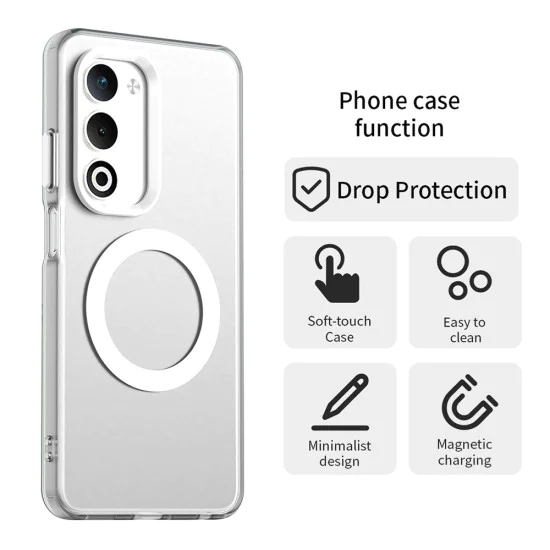 Калъф за Oppo A5 4G / A5 5G - Techsuit - CandyCase MagSafe - Бял