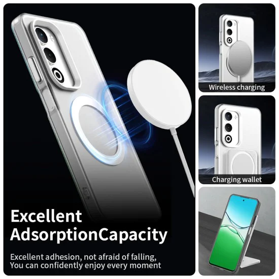 Калъф за Oppo A5 4G / A5 5G - Techsuit - CandyCase MagSafe - Бял