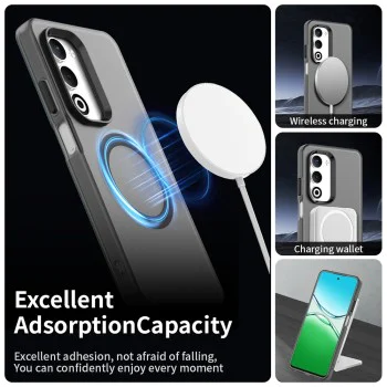 Калъф за Oppo A5 4G / A5 5G - Techsuit - CandyCase MagSafe - Черен