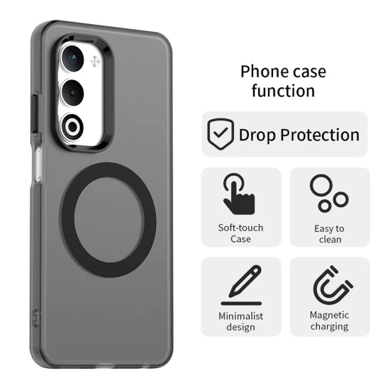Калъф за Oppo A5 4G / A5 5G - Techsuit - CandyCase MagSafe - Черен
