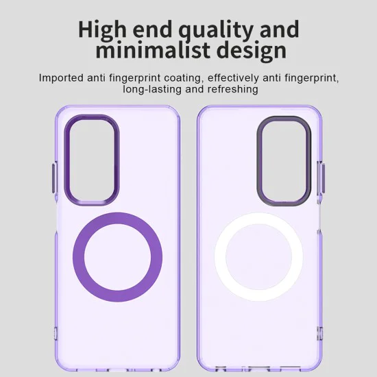 Калъф за Oppo A5 4G / A5 5G - Techsuit - CandyCase MagSafe - Лилав