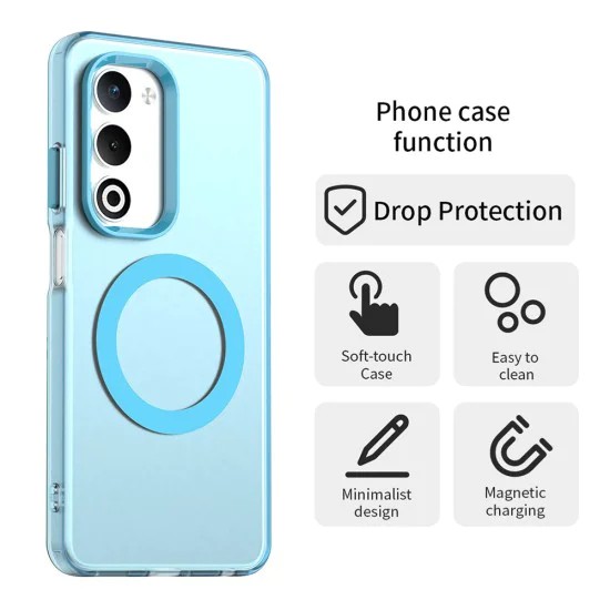 Калъф за Oppo A5 4G / A5 5G - Techsuit - CandyCase MagSafe - Син