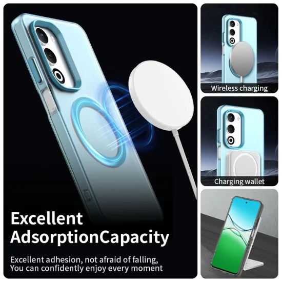 Калъф за Oppo A5 4G / A5 5G - Techsuit - CandyCase MagSafe - Син