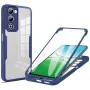 Калъф за Oppo A5 4G / A5 5G - Techsuit - ColorVerse 360 ​​Series + Протектор за екран - Син