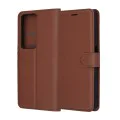 Калъф за Oppo A5 4G / A5 5G - Techsuit - Leather Folio - Кафяв