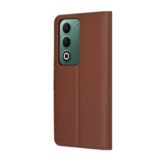 Калъф за Oppo A5 4G / A5 5G - Techsuit - Leather Folio - Кафяв