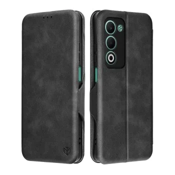Калъф за Oppo A5 4G / A5 5G - Techsuit - Safe Wallet Plus - Черен