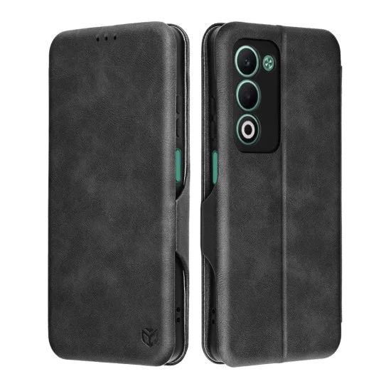 Калъф за Oppo A5 4G / A5 5G - Techsuit - Safe Wallet Plus - Черен