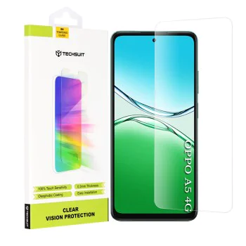 Калъф за Oppo A5 4G - Прозрачен Vision Glass - Прозрачен