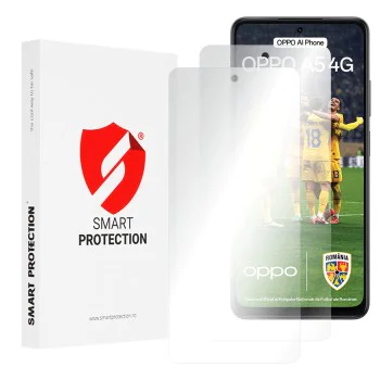 Калъф за Oppo A5 4G - Smart Protection - Premium Classic (2 броя) - Прозрачен