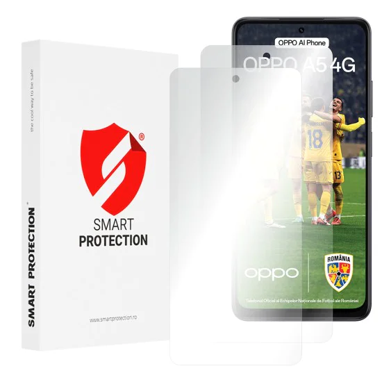 Калъф за Oppo A5 4G - Smart Protection - Premium Classic (2 броя) - Прозрачен