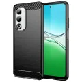 Калъф за Oppo A5 4G - Techsuit - Carbon Silicone - Черен