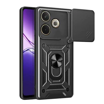 Калъф за Oppo A5 Pro 4G / A5 Pro 5G - Techsuit - CamShield Series - Черен
