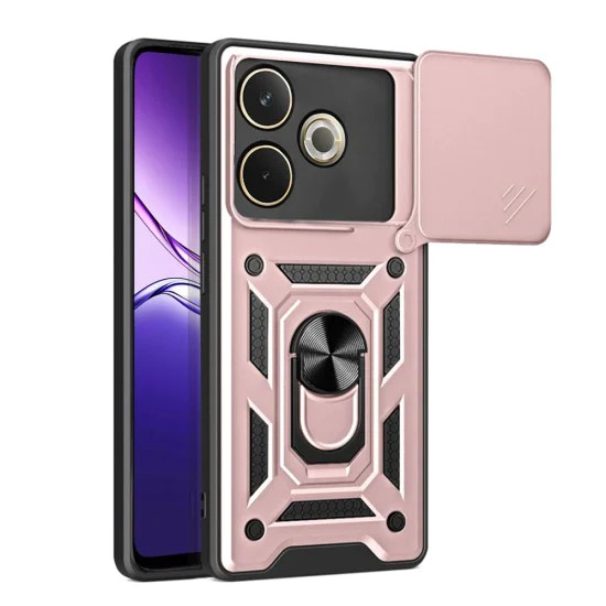 Калъф за Oppo A5 Pro 4G / A5 Pro 5G - Techsuit - CamShield Series - Розово Злато