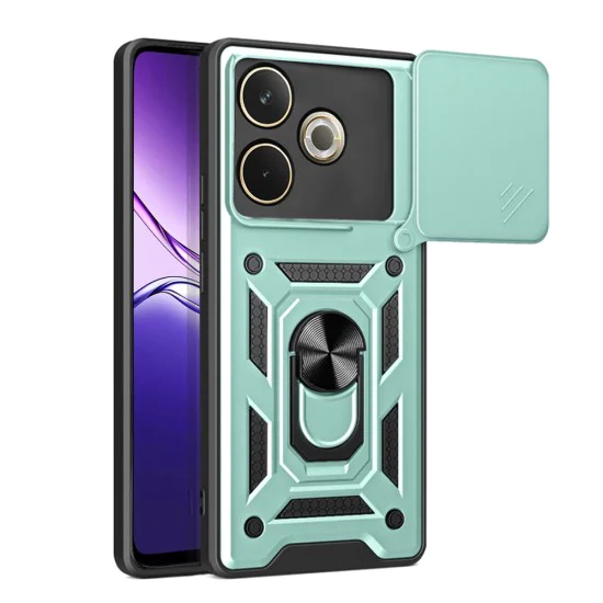 Калъф за Oppo A5 Pro 4G / A5 Pro 5G - Techsuit - CamShield Series - Зелен