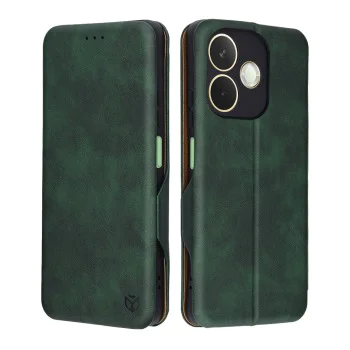 Калъф за Oppo A5 Pro 4G / A5 Pro 5G - Techsuit - Safe Wallet Plus - Зелен
