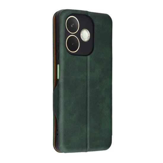 Калъф за Oppo A5 Pro 4G / A5 Pro 5G - Techsuit - Safe Wallet Plus - Зелен