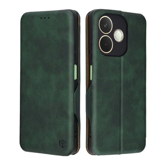 Калъф за Oppo A5 Pro 4G / A5 Pro 5G - Techsuit - Safe Wallet Plus - Зелен