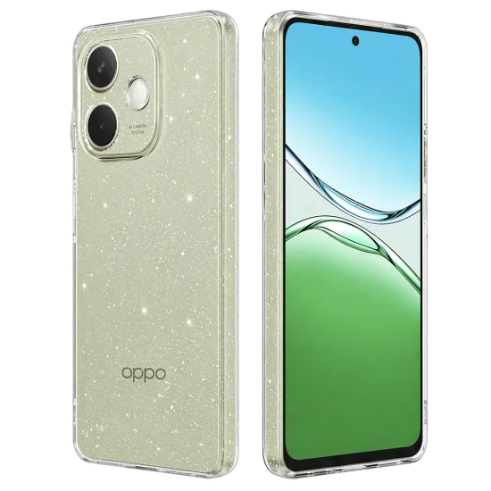 Калъф за Oppo A5 Pro 4G / A5 Pro 5G - Techsuit - Серия SparkleSkin - Прозрачен