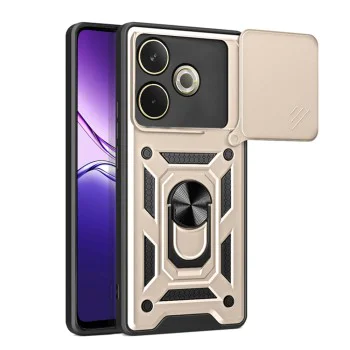 Калъф за Oppo A5 Pro 4G / A5 Pro 5G - Techsuit - серия CamShield - златен