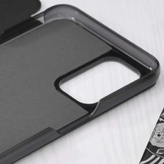 Калъф за Oppo A54 5G / A74 5G / OnePlus Nord N200 5G - eFold Series - Черен