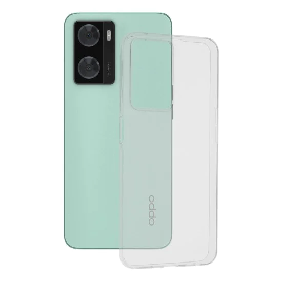 Калъф за Oppo A57 4G / A57s / OnePlus Nord N20 SE - Прозрачен силикон - Прозрачен