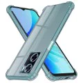 Калъф за Oppo A57 4G / A57s / OnePlus Nord N20 SE - Techsuit - Удароустойчив Clear Silicone - Опушено Черен