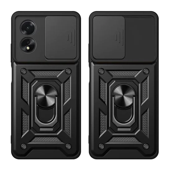 Калъф за Oppo A58 4G - CamShield Series - черен