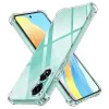 Калъф за Oppo A58 4G - Удароустойчив Прозрачен Силиконов - Прозрачен
