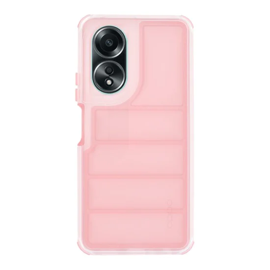 Калъф за Oppo A58 4G - Wave Shield - Розов
