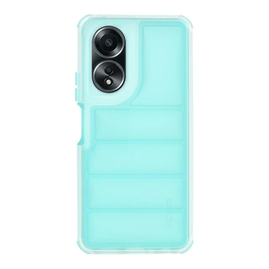 Калъф за Oppo A58 4G - Wave Shield - Turquoise