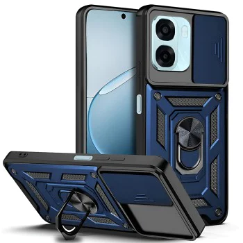 Калъф за Oppo A6 4G / A6x 4G / 5G / A6k 4G - CamShield Series - Techsuit - Син