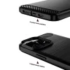 Калъф за Oppo A6 4G / A6x 4G / 5G / A6k 4G - Carbon Silicone - Techsuit - Черен