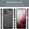 Калъф за Oppo A6 4G / A6x 4G / 5G / A6k 4G - Carbon Silicone - Techsuit - Черен
