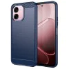 Калъф за Oppo A6 4G / A6x 4G / 5G / A6k 4G - Carbon Silicone - Techsuit - Син