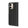 Калъф за Oppo A6 4G / A6x 4G / 5G / A6k 4G - Leather Folio - Techsuit - Черен