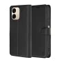 Калъф за Oppo A6 4G / A6x 4G / 5G / A6k 4G - Leather Folio - Techsuit - Черен