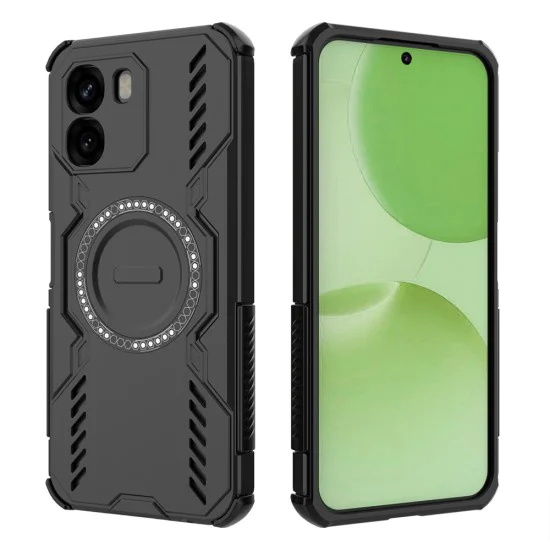 Калъф за Oppo A6 4G - ArmorMag Case - Techsuit - Черен