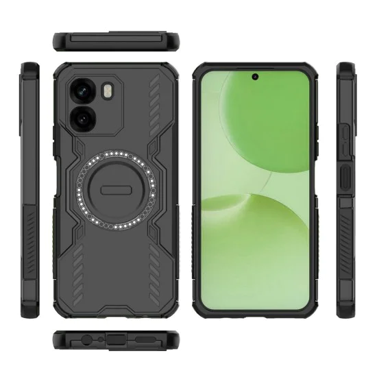 Калъф за Oppo A6 4G - ArmorMag Case - Techsuit - Черен
