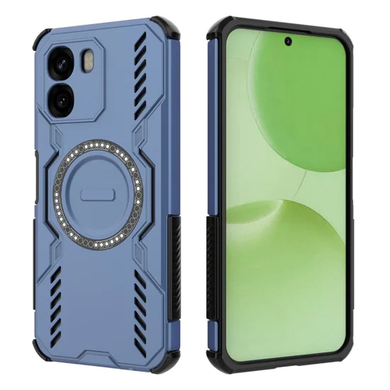 Калъф за Oppo A6 4G - ArmorMag Case - Techsuit - Син