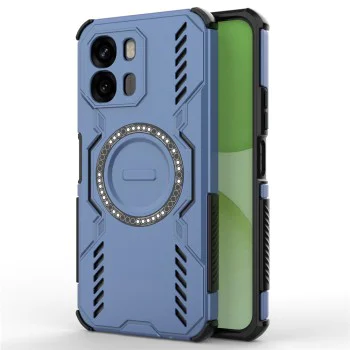Калъф за Oppo A6 4G - ArmorMag Case - Techsuit - Син