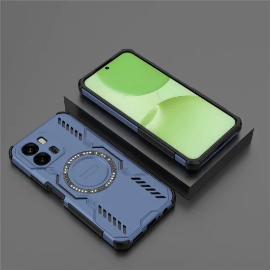 Калъф за Oppo A6 4G - ArmorMag Case - Techsuit - Син