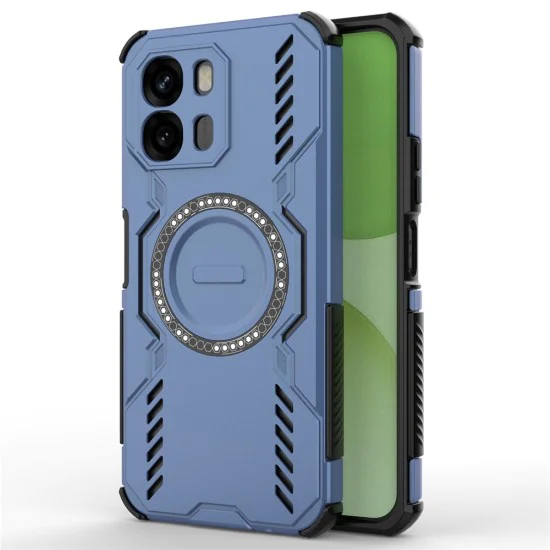 Калъф за Oppo A6 4G - ArmorMag Case - Techsuit - Син