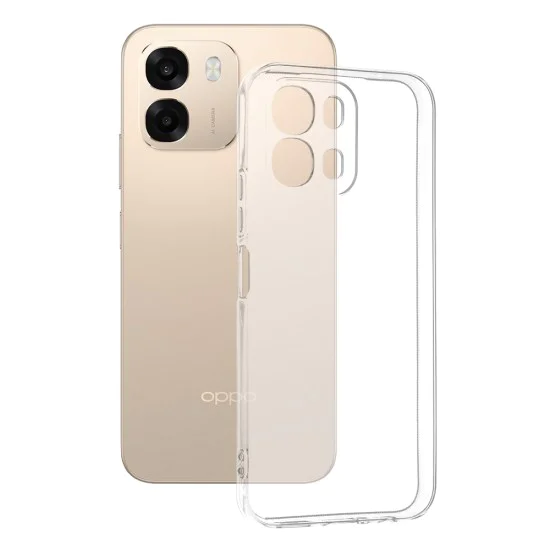 Калъф за Oppo A6 4G - Clear Silicone - Techsuit - Прозрачен